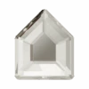 Swarovski Flat Back Crystals Non Hotfix Concise Pentagon (2775) Crystal Silver Shade(Swarovski 2775 Flatback Crystals Non Hotfix Concise Pentagon Crystal Silver Shade) -BlueStreak Crystal Shop Serinity Flat Back Crystals Non Hotfix Small Pentagon 2775 Crystal Silver Shade
