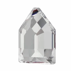 Swarovski Flat Back Crystals Non Hotfix Concise Pentagon (2775) Crystal Silver Shade(Swarovski 2775 Flatback Crystals Non Hotfix Concise Pentagon Crystal Silver Shade) -BlueStreak Crystal Shop Serinity Flat Back Crystals Non Hotfix Small Pentagon 2775 Crystal Silver Shade 3