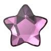 Swarovski Flat Back Crystals Non Hotfix Star Flower (2754) Dark Rose(Swarovski Flat Back Crystals Rhinestones Non Hotfix Star Flower 2754 Dark Rose) -BlueStreak Crystal Shop Serinity Flat Back Crystals Non Hotfix Star Flower 2754 Dark Rose