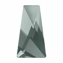 Swarovski Flat Back Crystals Non Hotfix Wing (2770) Black Diamond(Swarovski 2770 Flatback Crystals Non Hotfix Wing Black Diamond)