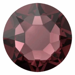 Swarovski Flat Back Crystals Non Hotfix (2000, 2058 & 2088) Burgundy(Swarovski Flat Back Crystals Rhinestones Non Hotfix 2000 2058 2088 Burgundy)