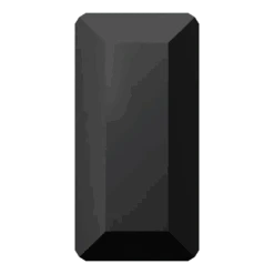 Swarovski Flat Back Crystals Non Hotfix Baguette (2510) Jet UNFOILED(Swarovski 2510 Flatback Crystals Non Hotfix Baguette Jet Unfoiled)