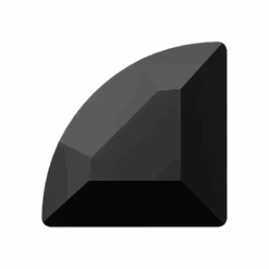 Swarovski Flat Back Crystals Non Hotfix Connector (2715) Jet UNFOILED(Swarovski 2715 Flatback Crystals Non Hotfix Connector Jet Unfoiled)