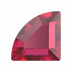 Swarovski Flat Back Crystals Non Hotfix Connector (2715) Scarlet(Swarovski 2715 Flatback Crystals Non Hotfix Connector Scarlet)