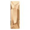 Swarovski Flat Back Crystals Non Hotfix Cosmic Baguette (2555) Crystal Golden Shadow(Swarovski 2555 Flatback Crystals Non Hotfix Cosmic Baguette Crystal Golden Shadow) -BlueStreak Crystal Shop Serinity Hotfix Flat Back Crystals Cosmic Baguette 2555 Crystal Golden Shadow 1