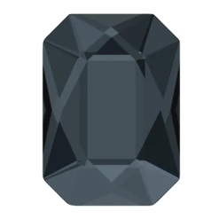 Swarovski Flat Back Crystals Non Hotfix Emerald Cut (2602) Graphite(Swarovski 2602 Flatback Crystals Non Hotfix Emerald Cut Graphite)