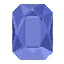 Serinity Flat Back Crystals Non Hotfix Emerald Cut (2602) Sapphire(Serinity 2602 Flatback Crystals Non Hotfix Emerald Cut Sapphire)