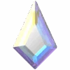 Serinity Flat Back Crystals Non Hotfix Kite (2771) Crystal AB(Serinity 2771 Flatback Crystals Non Hotfix Kite Crystal Ab) -BlueStreak Crystal Shop Serinity Hotfix Flat Back Crystals Kite 2771 Crystal AB