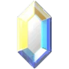 Serinity Hotfix Flat Back Crystals Large Hexagon (2776) Crystal AB(Serinity 2776 Hotfix Flatback Crystals Large Hexagon Crystal Ab) -BlueStreak Crystal Shop Serinity Hotfix Flat Back Crystals Large Hexagon 2776 Crystal AB