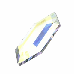Serinity Hotfix Flat Back Crystals Large Hexagon (2776) Crystal AB(Serinity 2776 Hotfix Flatback Crystals Large Hexagon Crystal Ab) -BlueStreak Crystal Shop Serinity Hotfix Flat Back Crystals Large Hexagon 2776 Crystal AB 2