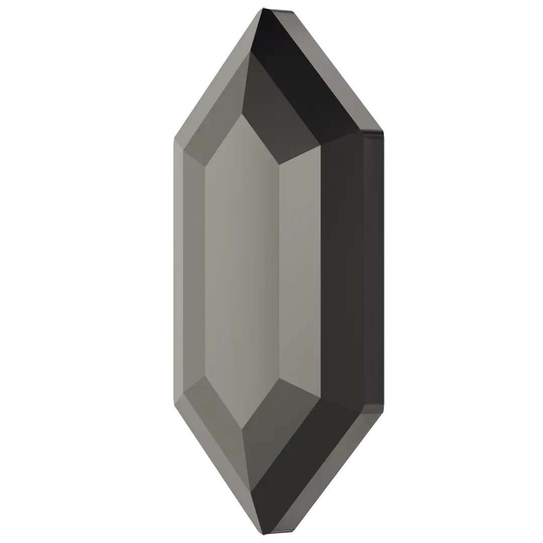 Swarovski Flat Back Crystals Non Hotfix Elongated Hexagon (2776) Jet Hematite UNFOILED(Swarovski 2776 Flatback Crystals Non Hotfix Elongated Hexagon Jet Hematite Unfoiled) 5 Swarovski Flat Back Crystals Non Hotfix Elongated Hexagon (2776) Jet Hematite UNFOILED(Swarovski 2776 Flatback Crystals Non Hotfix Elongated Hexagon Jet Hematite Unfoiled) - Image 3