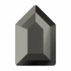 Swarovski Flat Back Crystals Non Hotfix Elongated Pentagon (2774) Jet Hematite UNFOILED(Swarovski 2774 Flatback Crystals Non Hotfix Elongated Pentagon Jet Hematite Unfoiled) -BlueStreak Crystal Shop Serinity Hotfix Flat Back Crystals Large Pentagon 2774 Jet Hematite