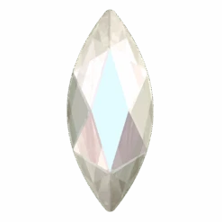 Serinity Hotfix Flat Back Crystals Marquise (2201) Crystal AB(Serinity 2201 Hotfix Flatback Crystals Marquise Crystal Ab)