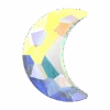 Serinity Flat Back Crystals Non Hotfix Moon (2813) Crystal AB(Serinity 2813 Flat Backs No Hotfix Moon Crystal Ab) -BlueStreak Crystal Shop Serinity Hotfix Flat Back Crystals Moon 2813 Crystal AB