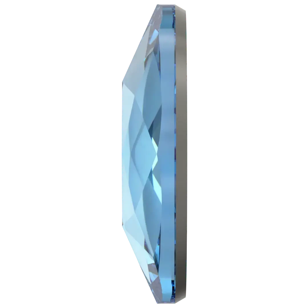 Swarovski Flat Back Crystals Non Hotfix Oval (2603) Aquamarine(Swarovski 2603 Flatback Crystals Non Hotfix Oval Aquamarine) 5 Swarovski Flat Back Crystals Non Hotfix Oval (2603) Aquamarine(Swarovski 2603 Flatback Crystals Non Hotfix Oval Aquamarine) - Image 3