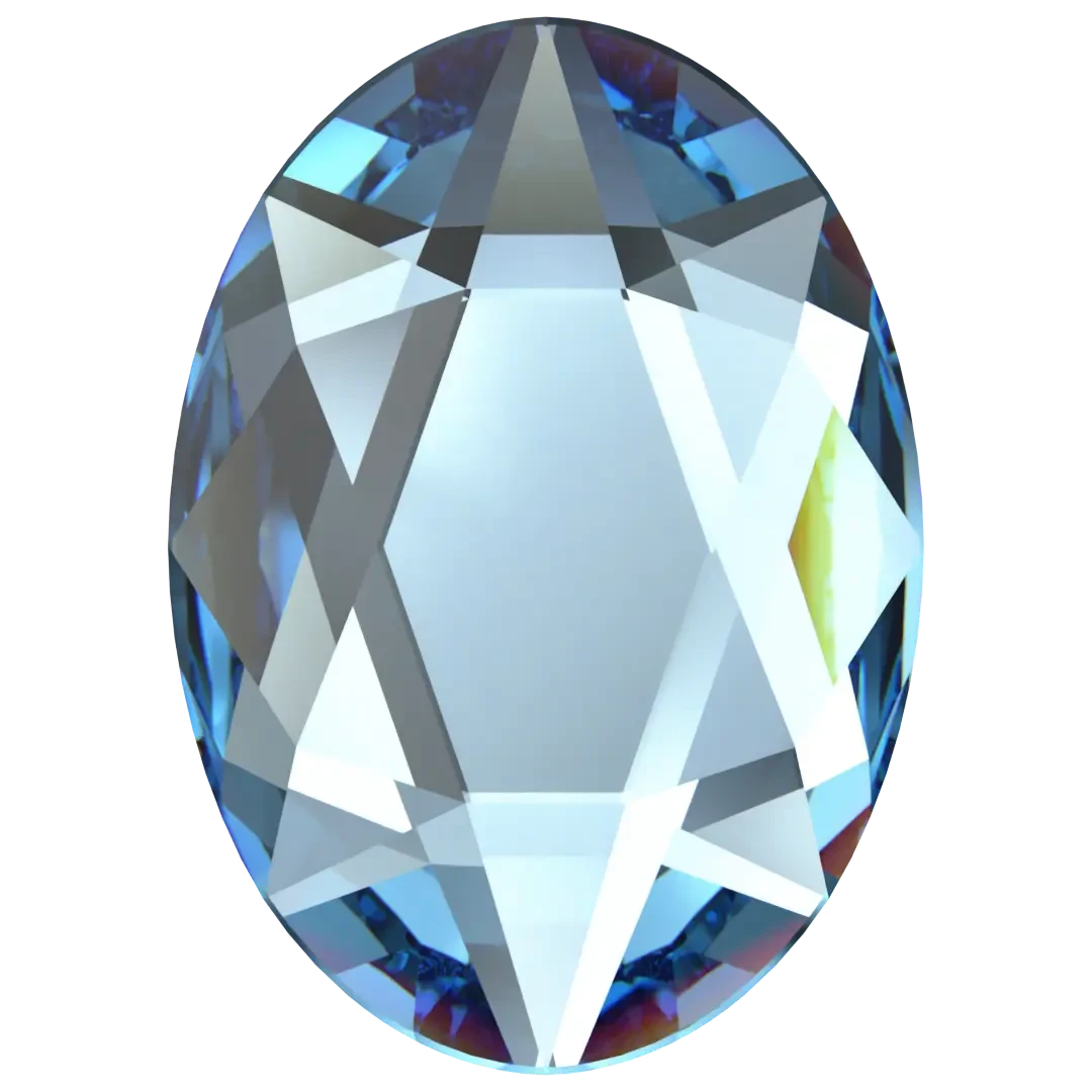 Swarovski Flat Back Crystals Non Hotfix Oval (2603) Aquamarine(Swarovski 2603 Flatback Crystals Non Hotfix Oval Aquamarine) 3 Swarovski Flat Back Crystals Non Hotfix Oval (2603) Aquamarine(Swarovski 2603 Flatback Crystals Non Hotfix Oval Aquamarine)