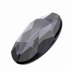 Swarovski Flat Back Crystals Non Hotfix Oval (2603) Graphite(Swarovski 2603 Flatback Crystals Non Hotfix Oval Graphite) -BlueStreak Crystal Shop Serinity Hotfix Flat Back Crystals Oval 2603 Graphite 2
