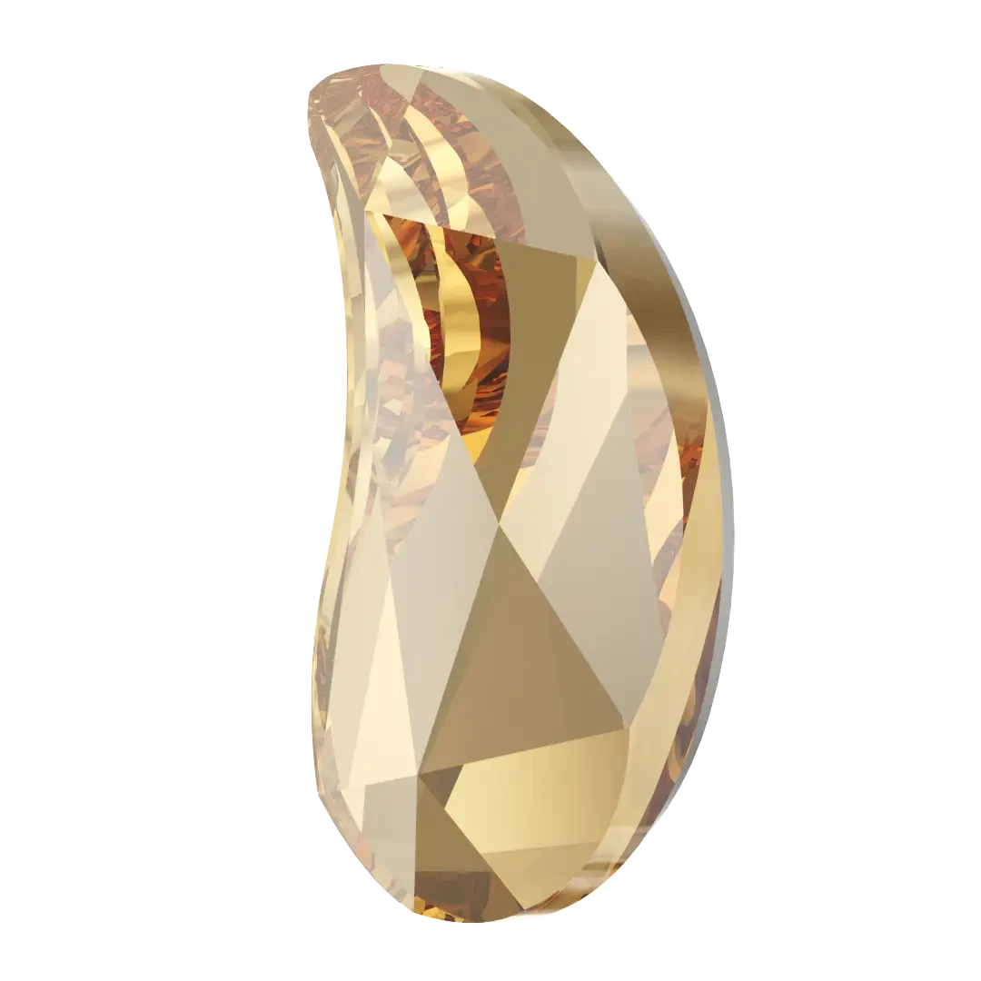 Serinity Flat Back Crystals Non Hotfix Paisley Y (2365) Crystal Golden Shadow(Serinity 2365 Flatback Crystals Non Hotfix Paisley Y Crystal Golden Shadow) 4 Serinity Flat Back Crystals Non Hotfix Paisley Y (2365) Crystal Golden Shadow(Serinity 2365 Flatback Crystals Non Hotfix Paisley Y Crystal Golden Shadow) - Image 2