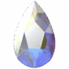 Serinity Flat Back Crystals Non Hotfix Pear (2303) Crystal AB(Serinity 2303 Flatback Crystals Non Hotfix Pear Crystal Ab) -BlueStreak Crystal Shop Serinity Hotfix Flat Back Crystals Pear 2303 Crystal AB