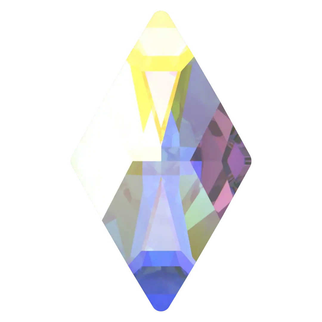 Swarovski Flat Back Crystals Non Hotfix Rhombus (2709) Crystal AB(Swarovski 2709 Flatback Crystals Non Hotfix Rhombus Crystal Ab) 3 Swarovski Flat Back Crystals Non Hotfix Rhombus (2709) Crystal AB(Swarovski 2709 Flatback Crystals Non Hotfix Rhombus Crystal Ab)