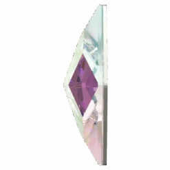 Serinity Flat Back Crystals Non Hotfix Rhombus (2709) Crystal AB(Serinity 2709 Flatback Crystals Non Hotfix Rhombus Crystal Ab) -BlueStreak Crystal Shop Serinity Hotfix Flat Back Crystals Rhombus 2709 Crystal AB 3