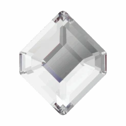 Swarovski Flat Back Crystals Non Hotfix Concise Hexagon (2777) Crystal(Swarovski 2777 Flatback Crystals Non Hotfix Concise Hexagon Crystal)