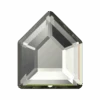 Swarovski Flat Back Crystals Non Hotfix Concise Pentagon (2775) Black Diamond(Swarovski 2775 Flatback Crystals Non Hotfix Concise Pentagon Black Diamond) -BlueStreak Crystal Shop Serinity Hotfix Flat Back Crystals Small Pentagon 2775 Black Diamond