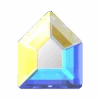 Swarovski Flat Back Crystals Non Hotfix Concise Pentagon (2775) Crystal AB(Swarovski 2775 Flatback Crystals Non Hotfix Concise Pentagon Crystal Ab) -BlueStreak Crystal Shop Serinity Hotfix Flat Back Crystals Small Pentagon 2775 Crystal AB