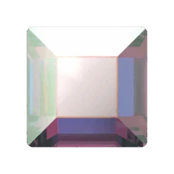 Swarovski Flat Back Crystals Non Hotfix Square (2400) Crystal AB(Swarovski 2400 Flatback Crystals Non Hotfix Square Crystal Ab)