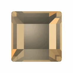 Serinity Flat Back Crystals Non Hotfix Square (2400) Crystal Golden Shadow(Serinity 2400 Flatback Crystals Non Hotfix Square Crystal Golden Shadow)