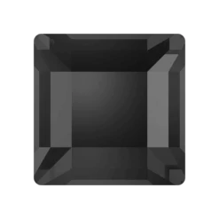 Swarovski Flat Back Crystals Non Hotfix Square (2400) Crystal Silver Night UNFOILED(Swarovski 2400 Flatback Crystals Non Hotfix Square Crystal Silver Night)