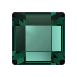 Serinity Flat Back Crystals Non Hotfix Square (2400) Emerald(Serinity 2400 Flatback Crystals Non Hotfix Square Emerald)