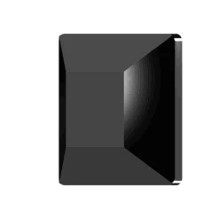 Swarovski Flat Back Crystals Non Hotfix Square (2400) Jet Hematite UNFOILED(Swarovski 2400 Flatback Crystals Non Hotfix Square Jet Hematite Unfoiled) -BlueStreak Crystal Shop Serinity Hotfix Flat Back Crystals Square 2400 Jet Hematite 2