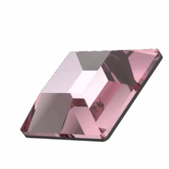 Swarovski Flat Back Crystals Non Hotfix Square (2400) Light Rose(Swarovski 2400 Flatback Crystals Non Hotfix Square Light Rose) -BlueStreak Crystal Shop Serinity Hotfix Flat Back Crystals Square 2400 Light Rose 2