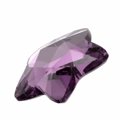 Swarovski Flat Back Crystals Non Hotfix Star Flower (2754) Amethyst(Swarovski 2754 Flatback Crystals Non Hotfix Star Flower Amethyst) -BlueStreak Crystal Shop Serinity Hotfix Flat Back Crystals Star Flower 2754 Amethyst 2 1
