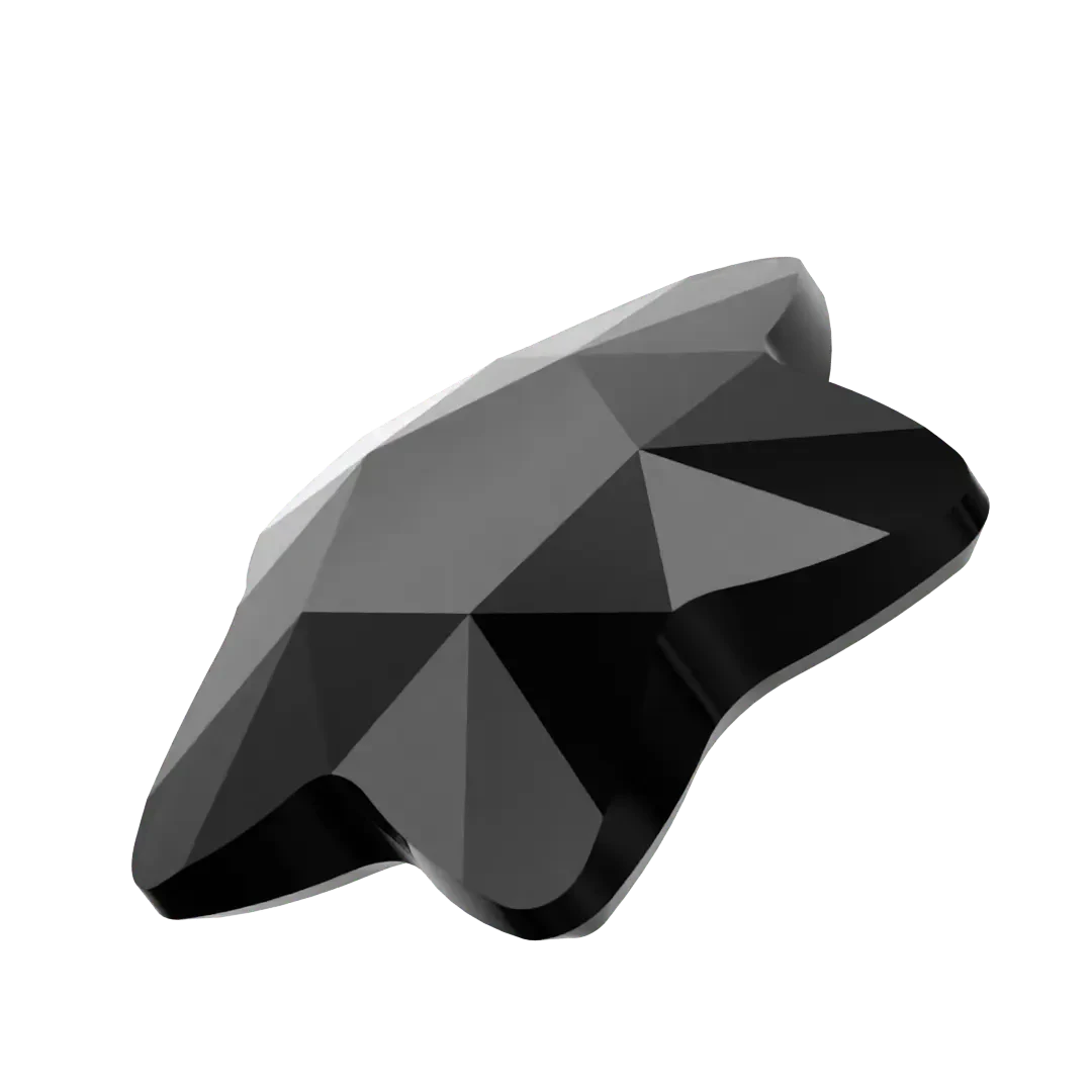 Serinity Flat Back Crystals Non Hotfix Star Flower (2754) Jet UNFOILED(Serinity 2754 Flatback Crystals Non Hotfix Star Flower Jet Unfoiled) 4 Serinity Flat Back Crystals Non Hotfix Star Flower (2754) Jet UNFOILED(Serinity 2754 Flatback Crystals Non Hotfix Star Flower Jet Unfoiled) - Image 2