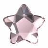 Serinity Flat Back Crystals Non Hotfix Star Flower (2754) Light Rose(Serinity 2754 Flatback Crystals Non Hotfix Star Flower Light Rose)