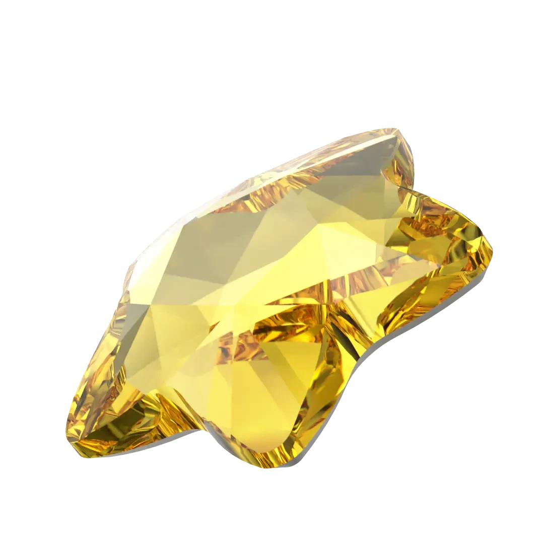 Serinity Flat Back Crystals Non Hotfix Star Flower (2754) Light Topaz(Serinity 2754 Flatback Crystals Non Hotfix Star Flower Light Topaz) 4 Serinity Flat Back Crystals Non Hotfix Star Flower (2754) Light Topaz(Serinity 2754 Flatback Crystals Non Hotfix Star Flower Light Topaz) - Image 2