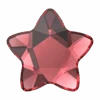 Serinity Flat Back Crystals Non Hotfix Star Flower (2754) Scarlet(Serinity 2754 Flatback Crystals Non Hotfix Star Flower Scarlet) -BlueStreak Crystal Shop Serinity Hotfix Flat Back Crystals Star Flower 2754 Scarlet