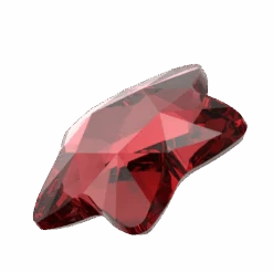 Serinity Flat Back Crystals Non Hotfix Star Flower (2754) Scarlet(Serinity 2754 Flatback Crystals Non Hotfix Star Flower Scarlet) -BlueStreak Crystal Shop Serinity Hotfix Flat Back Crystals Star Flower 2754 Scarlet 2