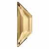 Swarovski Flat Back Crystals Non Hotfix Trapeze (2772) Crystal Golden Shadow(Swarovski 2772 Flatback Crystals Non Hotfix Trapeze Crystal Golden Shadow) -BlueStreak Crystal Shop Serinity Hotfix Flat Back Crystals Trapeze 2772 Crystal Golden Shadow