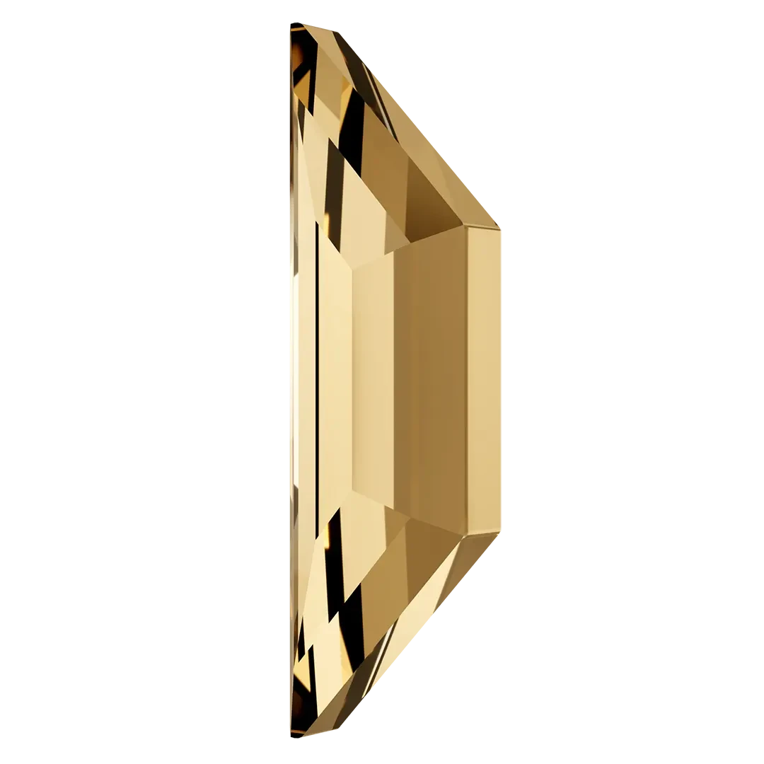 Swarovski Flat Back Crystals Non Hotfix Trapeze (2772) Crystal Golden Shadow(Swarovski 2772 Flatback Crystals Non Hotfix Trapeze Crystal Golden Shadow) 4 Swarovski Flat Back Crystals Non Hotfix Trapeze (2772) Crystal Golden Shadow(Swarovski 2772 Flatback Crystals Non Hotfix Trapeze Crystal Golden Shadow) - Image 2