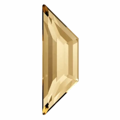 Swarovski Flat Back Crystals Non Hotfix Trapeze (2772) Crystal Golden Shadow(Swarovski 2772 Flatback Crystals Non Hotfix Trapeze Crystal Golden Shadow)