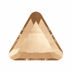 Swarovski Flat Back Crystals Non Hotfix Triangle (2711) Crystal Golden Shadow(Swarovski 2711 Flatback Crystals Non Hotfix Triangle Crystal Golden Shadow)