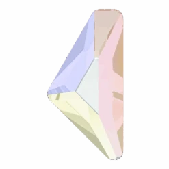 Swarovski Flat Back Crystals Non Hotfix Triangle Alpha (2738) Crystal AB(Swarovski 2738 Flatback Crystals Non Hotfix Triangle Alpha Crystal Ab)