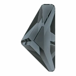 Swarovski Flat Back Crystals Non Hotfix Triangle Alpha (2738) Crystal Silver Night UNFOILED(Swarovski 2738 Flatback Crystals Non Hotfix Triangle Alpha Crystal Silver Night)