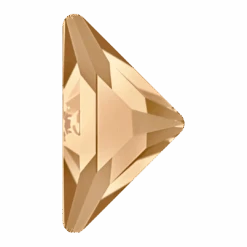 Swarovski Flat Back Crystals Non Hotfix Triangle Gamma (2740) Crystal Golden Shadow(Swarovski 2740 Flatback Crystals Non Hotfix Triangle Gamma Crystal Golden Shadow)