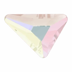 Swarovski Flat Back Crystals Non Hotfix Triangle Beta (2739) Crystal AB(Swarovski 2739 Flatback Crystals Non Hotfix Triangle Beta Crystal Ab)