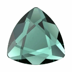 Swarovski Flat Back Crystals Non Hotfix Trilliant (2472) Emerald(Swarovski 2472 Flatback Crystals Non Hotfix Trilliant Emerald)