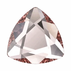 Swarovski Flat Back Crystals Non Hotfix Trilliant (2472) Vintage Rose(Swarovski 2472 Flatback Crystals Non Hotfix Trilliant Vintage Rose)